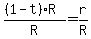 %28%281-t%29R%29%2FR=r%2FR