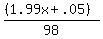 %28%281.99x%2B.05%29%29%2F98