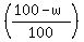 %28%28100-w%29%2F100%29