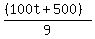 %28%28100t%2B500%29%29%2F9