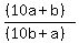 %28%2810a%2Bb%29%29%2F%28%2810b%2Ba%29%29