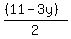 %28%2811-3y%29%29%2F2