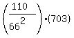 %28%28110%29%2F%2866%5E2%29%29%28703%29%29