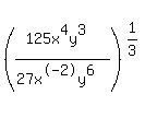%28%28125x%5E4y%5E3%29%2F%2827x%5E-2y%5E6%29%29%5E%281%2F3%29