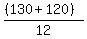 %28%28130%2B120%29%29%2F12