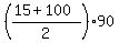 %28%2815%2B100%29%2F2%2990