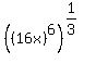 %28%2816x%29%5E6%29%5E%281%2F3%29
