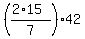 %28%282%2A15%29%2F7%29%2A42