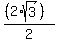 %28%282%2Asqrt%283%29%29%29%2F2