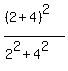 %28%282%2B4%29%5E2%29%2F%282%5E2%2B4%5E2%29