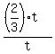 %28%282%2F3%29t%29%2Ft