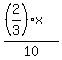 %28%282%2F3%29x%29%2F10