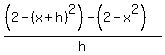 %28%282-%28x%2Bh%29%5E2%29-%282-x%5E2%29%29%2Fh