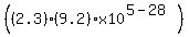 %28%282.3%29%289.2%29x10%5E%285-28%29%29
