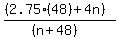 %28%282.75%2848%29+%2B+4n%29%29%2F%28%28n%2B48%29%29