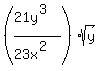 %28%2821y%5E3%29%2F%2823x%5E2%29%29%2Asqrt%28y%29