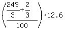 %28%28249%2F3%2B2%2F3%29%2F100%2912.6