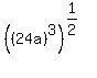 %28%2824a%29%5E3%29%5E%281%2F2%29