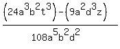 %28%2824a%5E3b%5E2t%5E3%29+-+%289a%5E2d%5E3z%29%29%2F%28108a%5E5b%5E2d%5E2%29