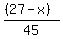 %28%2827-x%29%29%2F45