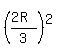 %28%282R%29%2F3%29%5E2