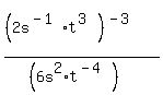 %28%282s%5E%28-1%29%2At%5E%283+%29%29%5E%28-3%29%29%2F%28%286s%5E2%2At%5E%28-4%29%29%29