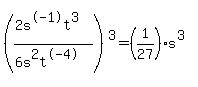 %28%282s%5E-1t%5E3%29%2F%286s%5E2t%5E-4%29%29%5E3=%281%2F27%29s%5E%283%29%29t%5E%28-3%29