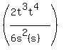 %28%282t%5E3t%5E4%29%2F%286s%5E2%28s%29%29%29