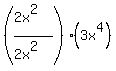 %28%282x%5E2%29%2F%282x%5E2%29%29%283x%5E4%29