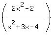 %28%282x%5E2-2%29%2F%28x%5E2%2B3x-4%29%29%29