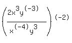 %28%282x%5E3y%5E-3%29%2F%28x%5E-4y%5E3%29%29%5E-2