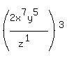 %28%282x%5E7y%5E5%29%2F%28z%5E1%29%29%5E3