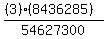 %28%283%29+%2A+%288436285%29%29%2F54627300