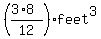 %28%283%2A8%29%2F12%29feet%5E3
