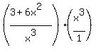 %28%283%2B6x%5E2%29%2F+x%5E3%29%28x%5E3%2F1%29%29