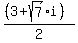 %28%283%2Bsqrt%287%29i%29%29%2F2