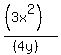%28%283x%5E2%29%29%2F%28%284y%29%29