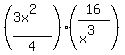 %28%283x%5E2%29%2F4%29%2A%2816%2F%28x%5E3%29%29
