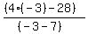 %28%284%28-3%29-28%29%29%2F%28%28-3-7%29%29