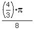 %28%284%2F3%29pi%29%2F8