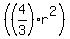 %28%284%2F3%29r%5E2%29