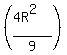 %28%284R%5E2%29%2F9%29