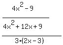 %28%284x%5E2-9%29%2F%284x%5E2%2B12x%2B9%29%29%2F%283%282x-3%29%29