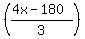 %28%284x-180%29%2F3%29
