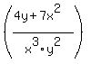 %28%284y%2B7x%5E2%29%2Fx%5E3y%5E2%29
