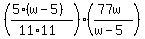 %28%285%28w-5%29%29%2F%2811%2A11%29%29%28%2877w%29%2F%28w-5%29%29