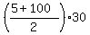 %28%285%2B100%29%2F2%29%2A30