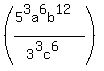 %28%285%5E3a%5E6b%5E12%29%2F%283%5E3c%5E6%29%29