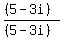 %28%285-3i%29%29%2F%28%285-3i%29%29