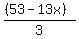%28%2853-13x%29%29%2F3